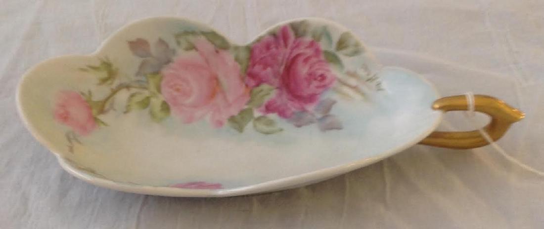 Signed M Haas Victorian Tray with Handle (1 of 4)