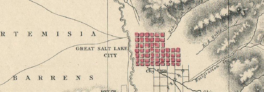 The Great Salt Lake (Mormon) City (1 of 1)