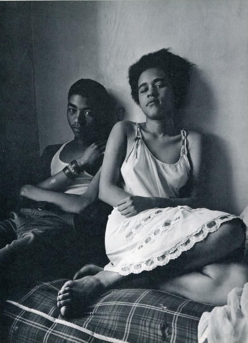 BRUCE DAVIDSON: Harlem V: Print Title: Harlem V Artist: Bruce Davidson Printing Date: 1969 Medium: Sheet-fed Gravure Printing Location: Switzerland Image Size: 8.5 x 11 inches Bruce Davidson (b. 1933) is an American photograph