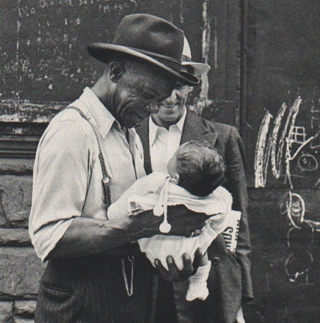 HELEN LEVITT: New York Streets IV: Print Title: New York Streets IV Artist: Helen Levitt Printing Date: 1965 Medium: Sheet fed Copper plate gravure Printing Location: Switzerland Image Size: 5.5 x 5.5 inches Helen Levitt (1913-2009) wa
