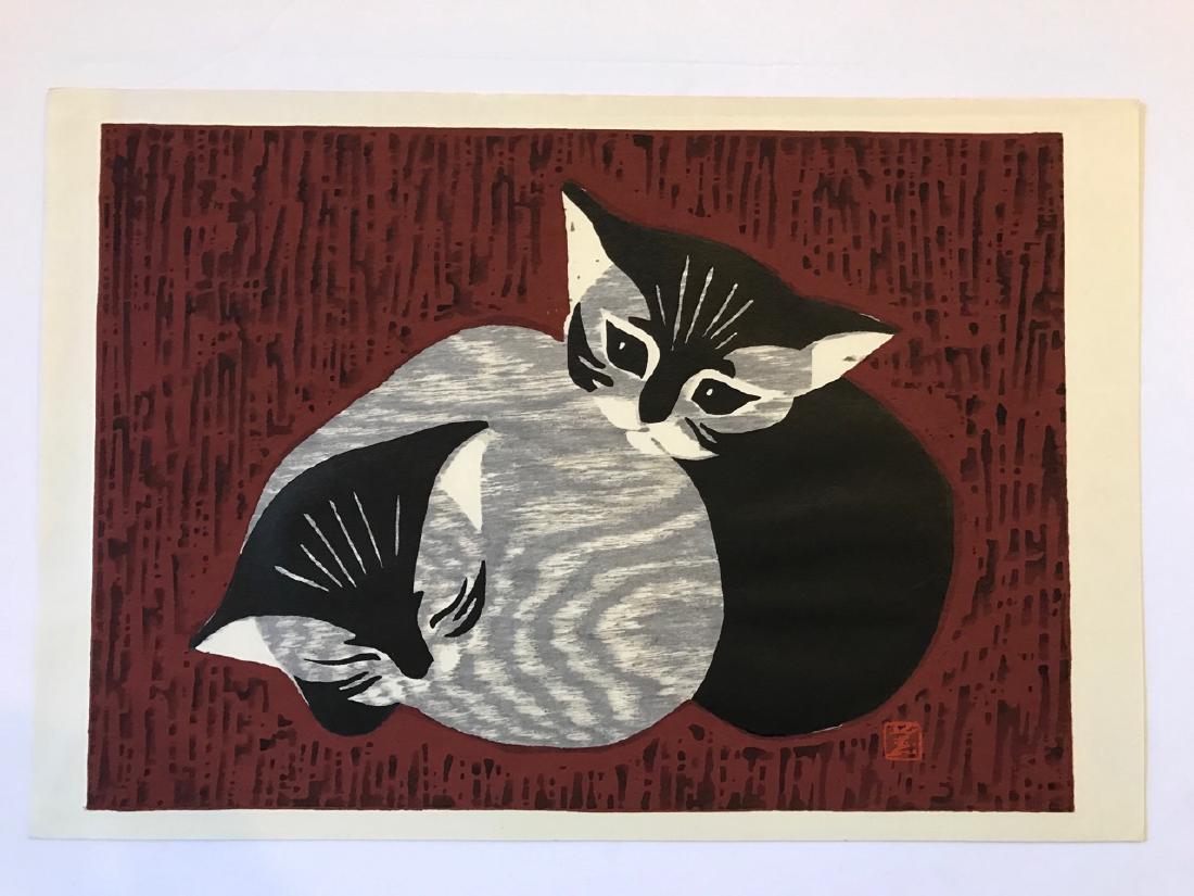 Karou Kawano: Two Kittens (1 of 2)