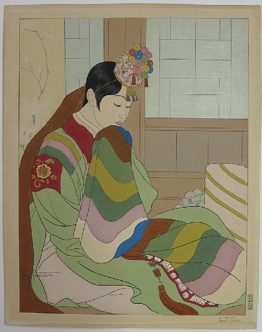 Paul Jacoulet: La Mariee, Seoul, Coree (1 of 1)