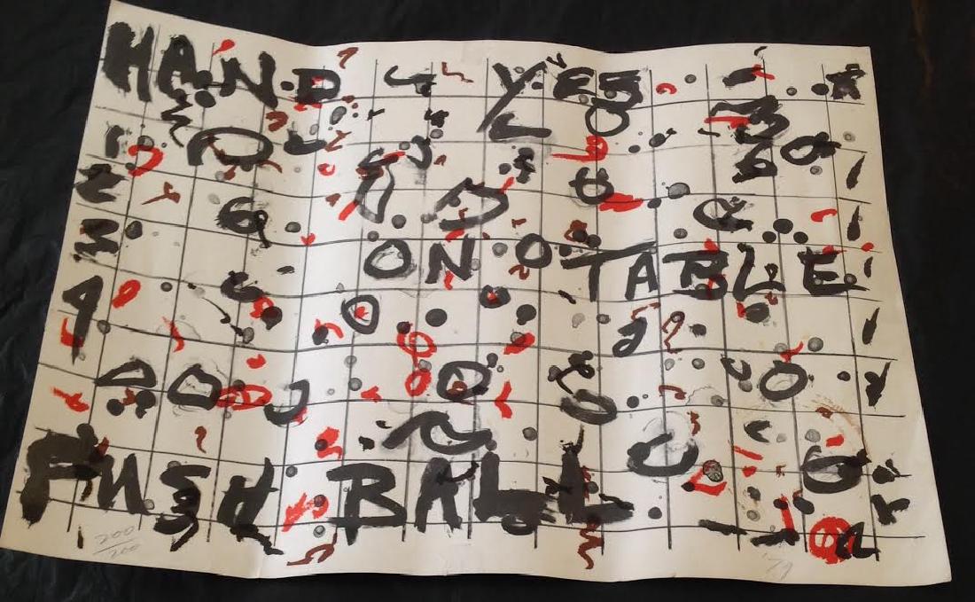 Sam Tchakalian Lithograph 1979 Edition (1 of 3)