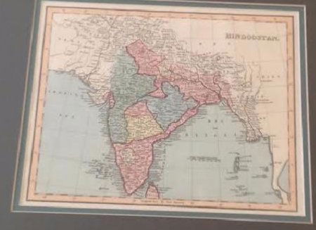 Map Of Hindoostan (1 of 9)