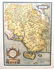 1572 Ortelius Map of Tuscany and Siena