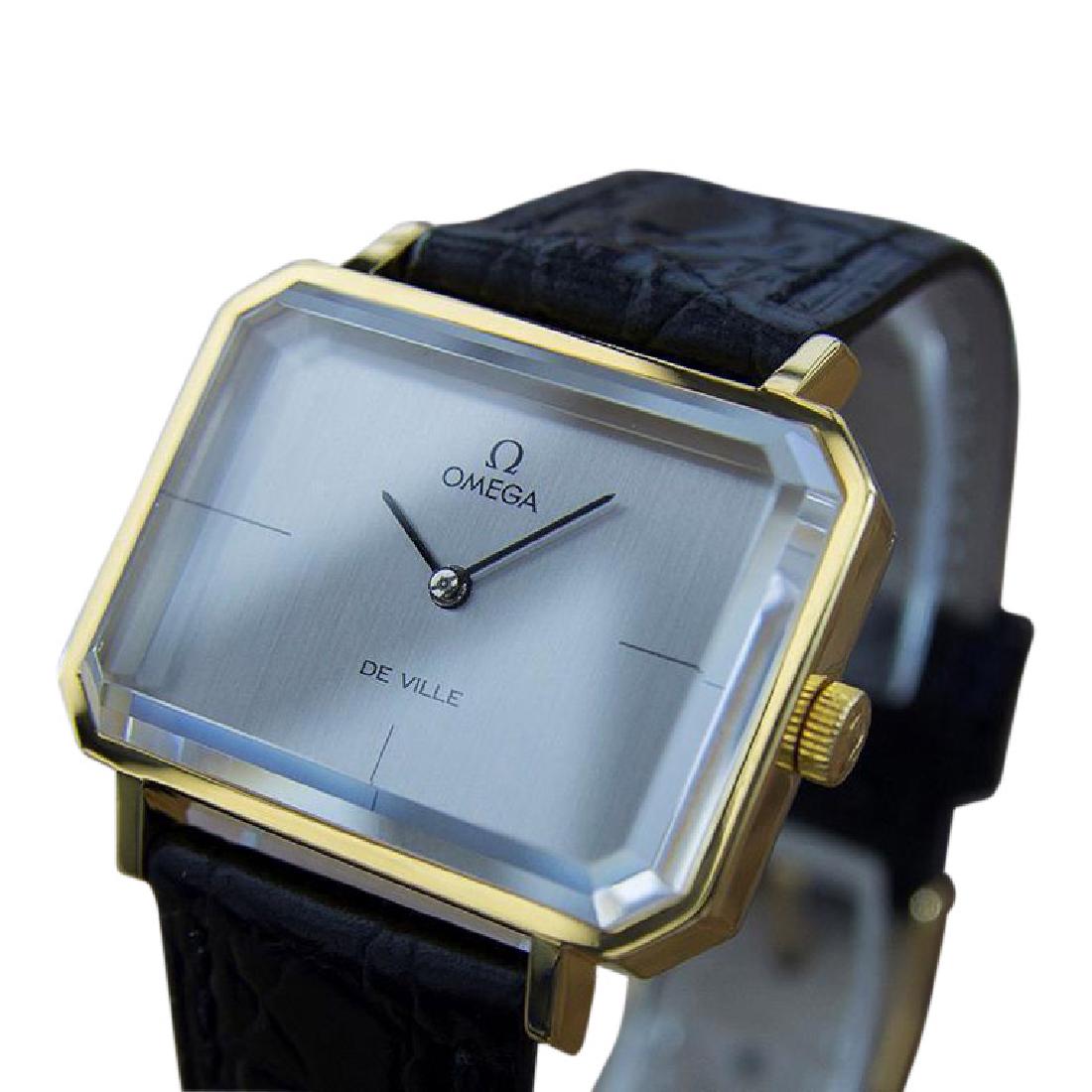 OMEGA | Andrew Grima DeVille | 1960s: Watch: Omega Andrew Grima DeVille Manual Men's Gold Plated Vintage Watch From 1960s Brand Name: Omega DeVille Rare Vintage 1960s Men's Watch Model Name: Omega DeVille By Andrew Grima Year of Manufactu