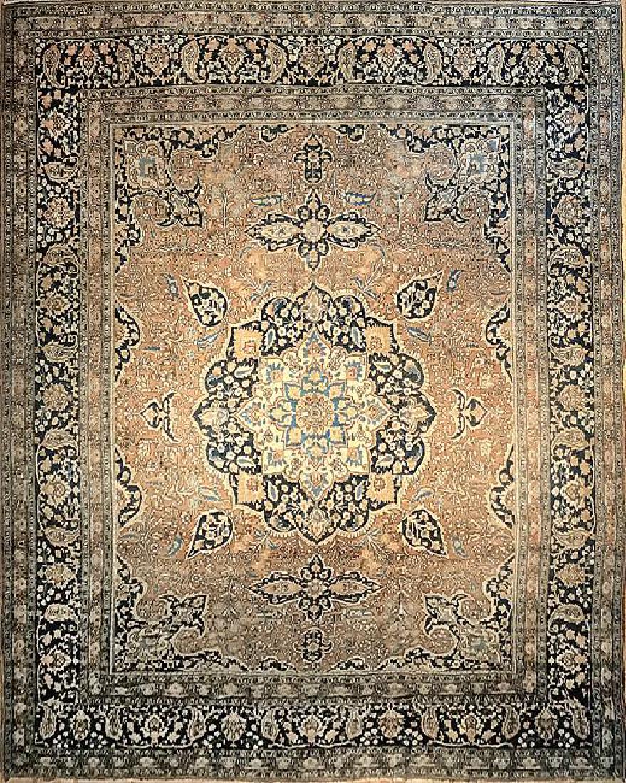 Antique Mashad Rug 9.11 x 13.0 (1 of 9)