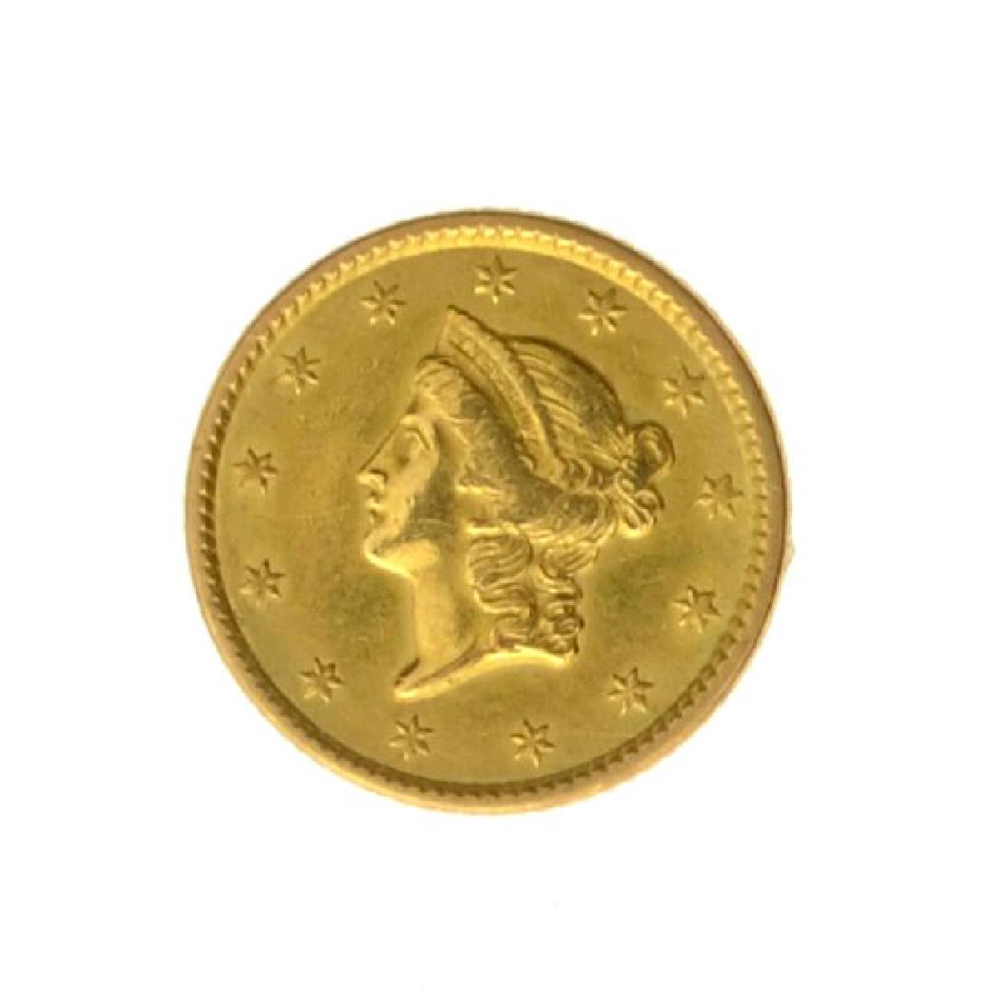 1850 $1 U.S. Liberty Head Gold Coin - Great Investment (1 of 2)