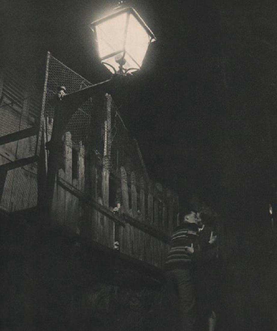 WILLY RONIS - Passage Julien-Lacroix: Artist: WILLY RONIS Print Title: Passage Julien-Lacroix Printing Date: 1954Medium: Sheet-fed Gravure Printed by Braun et Cie in France Image Size approx. 8" x 10.5" Willy Ronis (1910-2009) was a Frenc