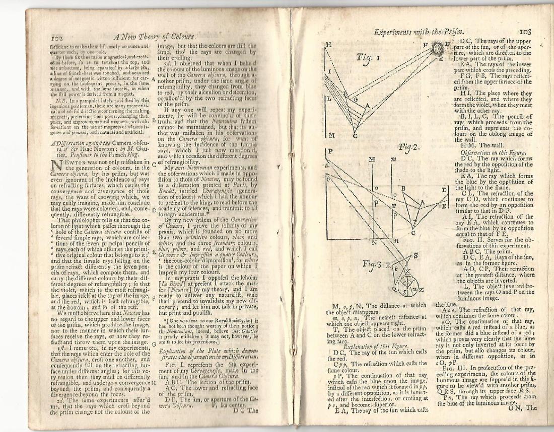 1750 Gentleman's Magazine, Issac Newton Feature (1 of 3)