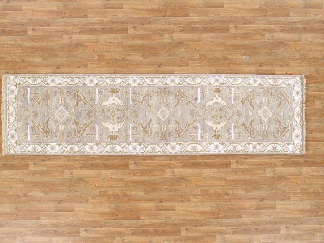 Handmade 10 Foot Oushak Runner (1 of 7)