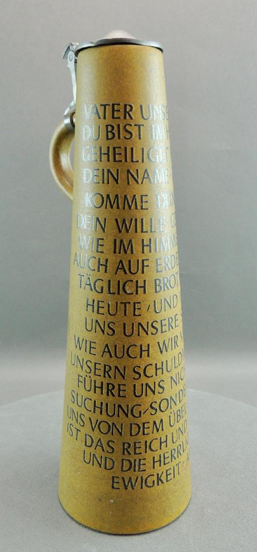 Tall Werner Corzelius German Stein, Lord's Prayer (1 of 8)