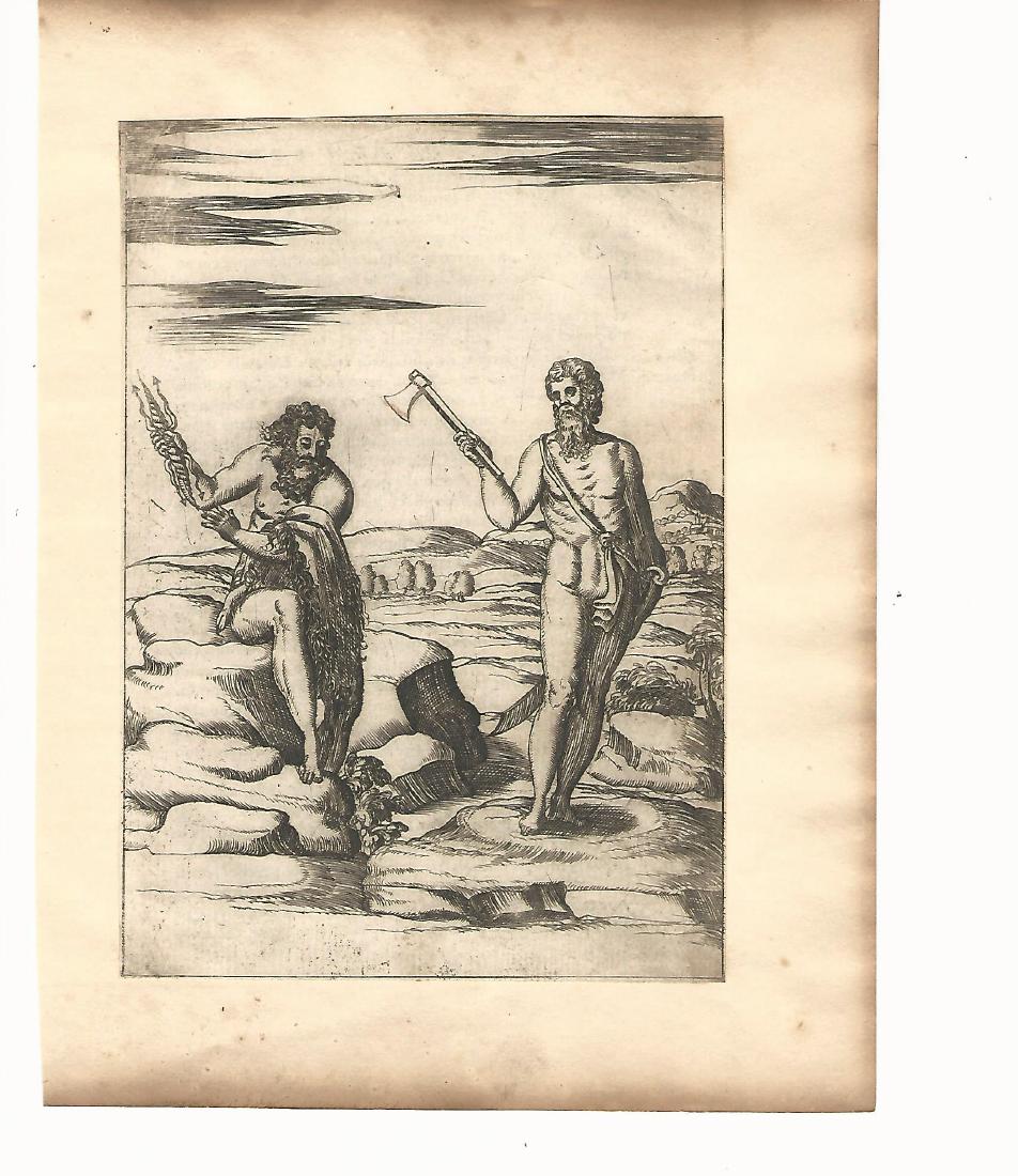 Mythological Engraving Vincenzo Cartari, 1587 (1 of 1)