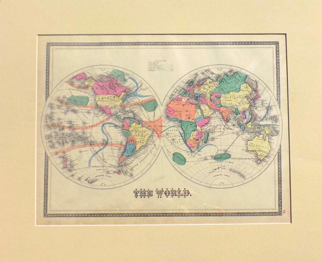 Map of the World 1873 (1 of 4)