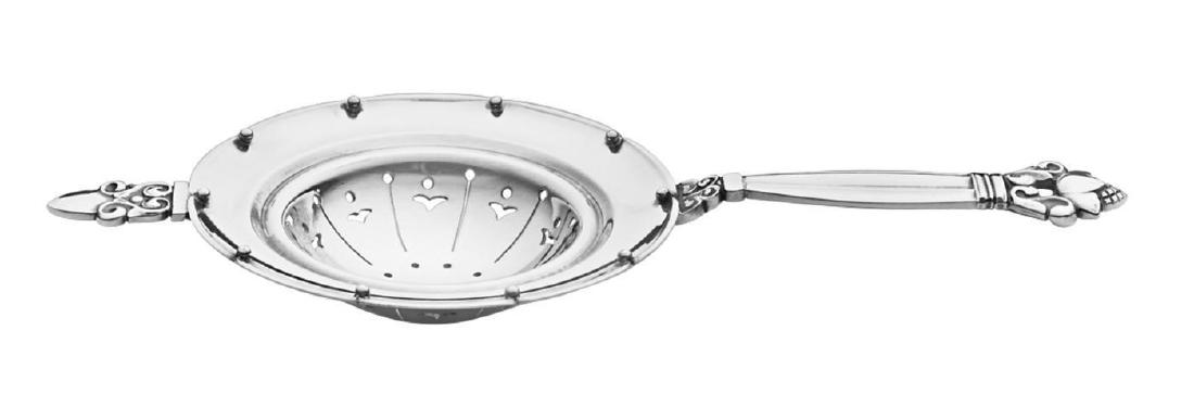 Georg Jensen, Acorn Pattern, Tea Strainer (1 of 1)