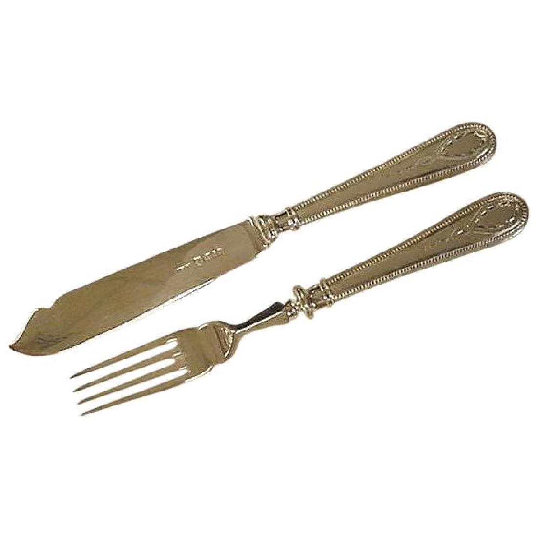 Fish Service For 12 All Sterling In The Bateman (1 of 3)