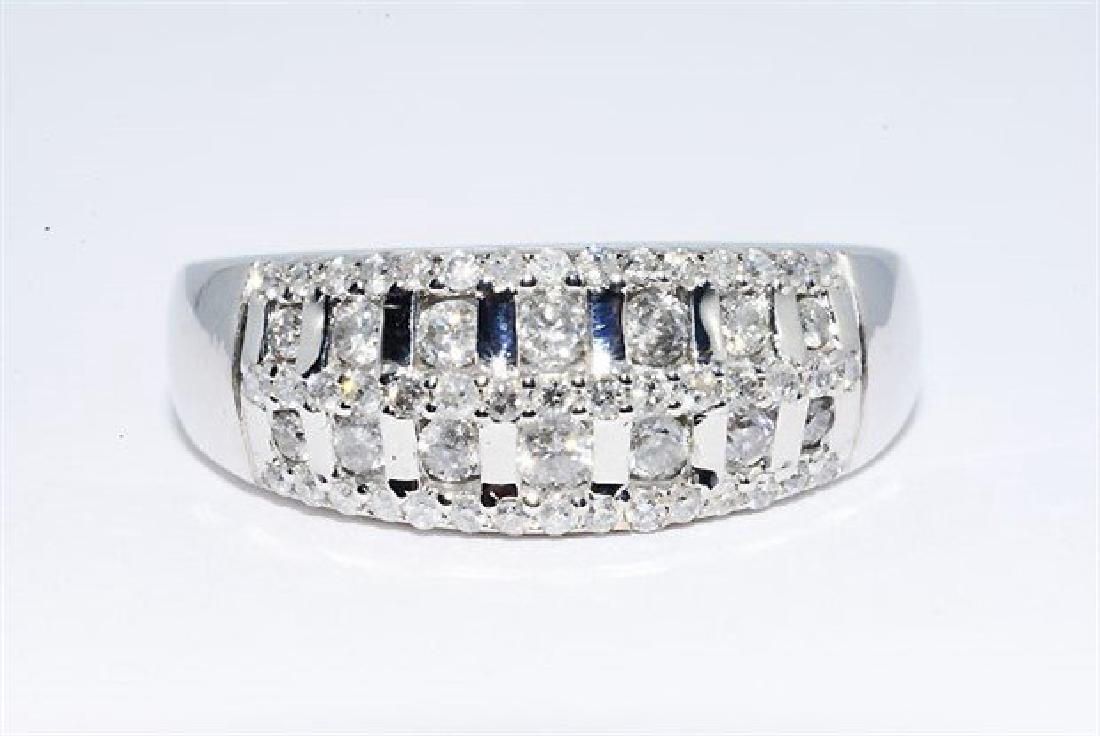 .50ct Natural Round Diamond Cocktail 10k Gold Ring (1 of 7)