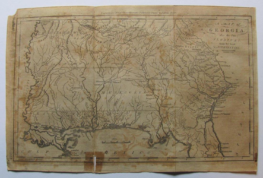 Map of Georgia & 2 Floridas from the best Authorities (1 of 2)