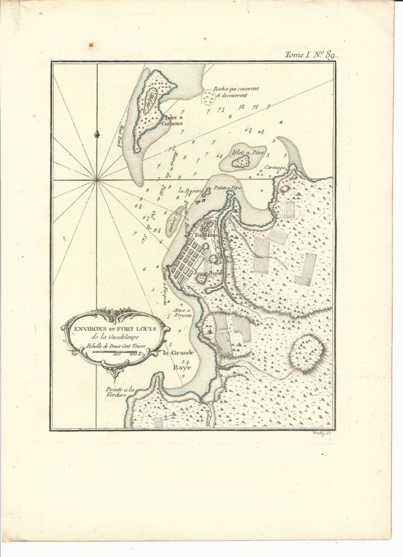 1763 Bellin Environs Du Fort Louis de la Guadelope (1 of 1)