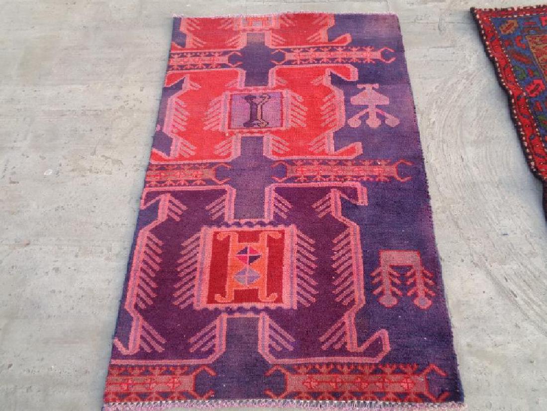 Semi Antique Wool Persian Saveh Rug 3.6x2.3 (1 of 5)