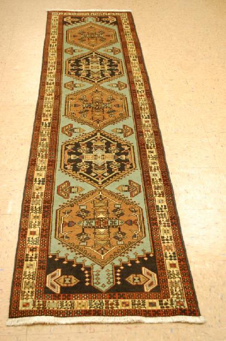 Antique Caucasian Shirvan Kazak Runner Rug 2.5x9.9 (1 of 9)