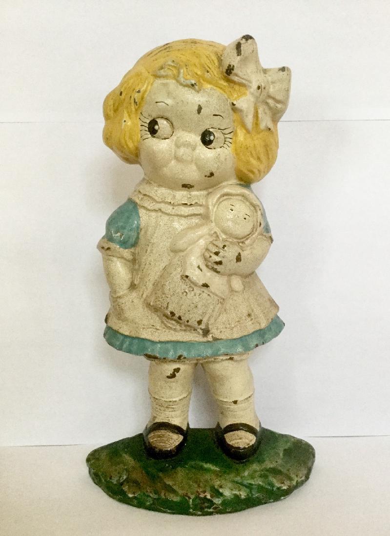 "Dolly" Doorstop by Hubley (1 of 2)
