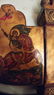 Mother of God & Saints Large Greek Icon Triptych - 3