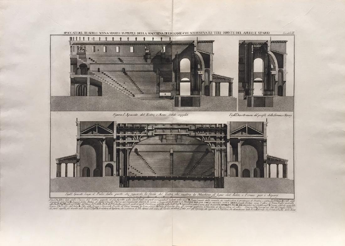 Architectural Prints by Piranesi, 1785 (1 of 1)