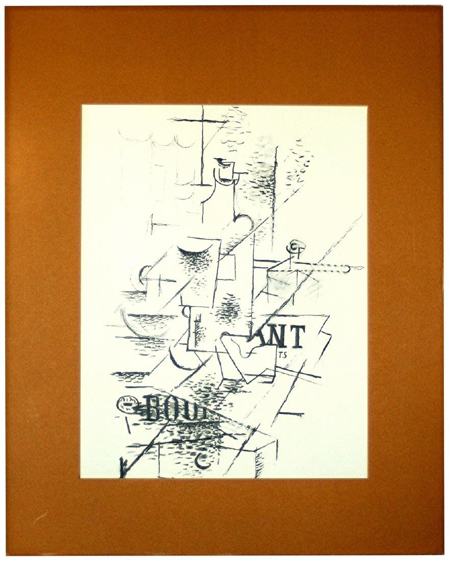 Georges Braque Lithograph: Papiers Collés III, 1963 (1 of 6)