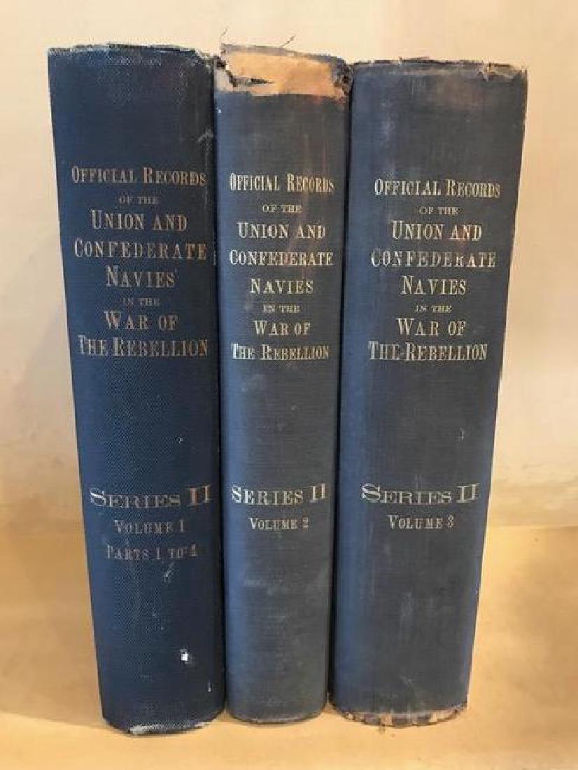 Official Records of The Union And Confederate Navies (1 of 5)