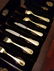 Set of 36 Rosenthal Meets Versace Medusa Gold Flatware - 3