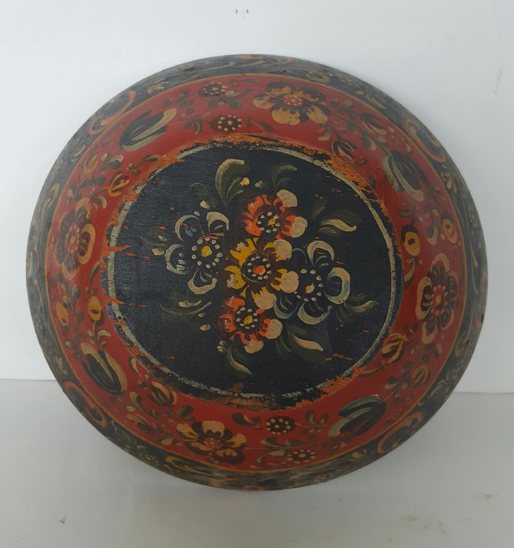 Norwegian Rosemaled Bowl (1 of 2)