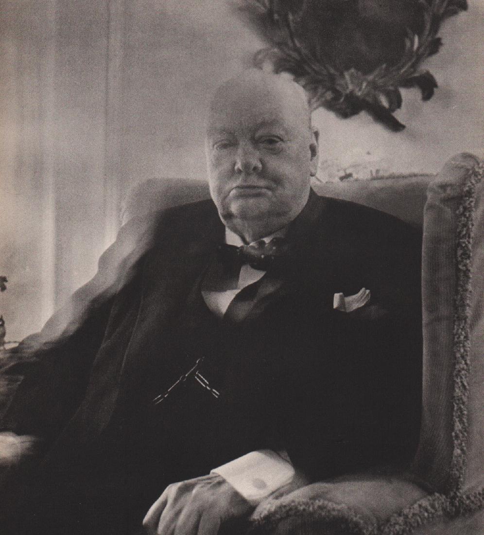 CECIL BEATON - Winston Churchill: Artist: CECIL BEATON Print Title: Winston Churchill Medium: Sheet-Fed Gravure Printed in the UK in 1968 Image Size: 8 x 9.5" Cecil Beaton was an English fashion, portrait and war photographer, whose p