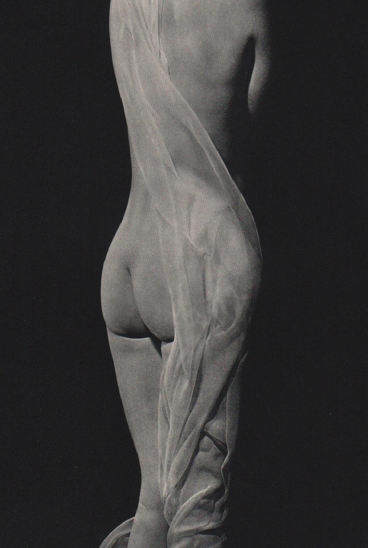 ERWIN BLUMENFELD - Nude with Veil: Artist: ERWIN BLUMENFELD Print Title: Nude with Veil Medium: Vintage Sheet-fed Gravure Printing Date: 1938 Printer: Neogravure, France Image Size: 9.5" X 12" Erwin Blumenfeld (1897-1969) Blumenfeld dr