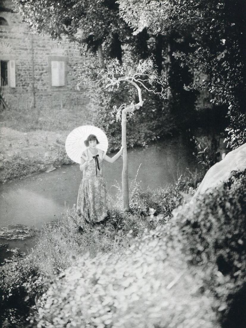 JH LARTIGUE - Bibi at Nice, 1927: Artist: JH LARTIGUE Print Title: Bibi at Nice, 1927 Medium: Sheet-fed Gravure Printed in France in 1974 Image size (inches) approx. 7" x 9" Jacques Henri Lartigue (1894-1986) was a French photographer