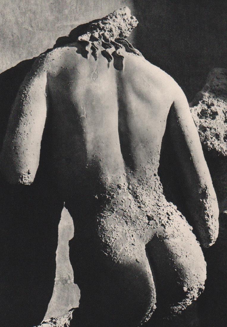 HERBERT LIST - Greek Statue: Artist: HERBERT LIST Print Title: Greek Statue Medium: Vintage Sheet-fed Gravure Printing Date: 1938 Printer: Neogravure, France Image Size: 9.5" X 12" HERBERT LIST (1903-1973) was a German photograph