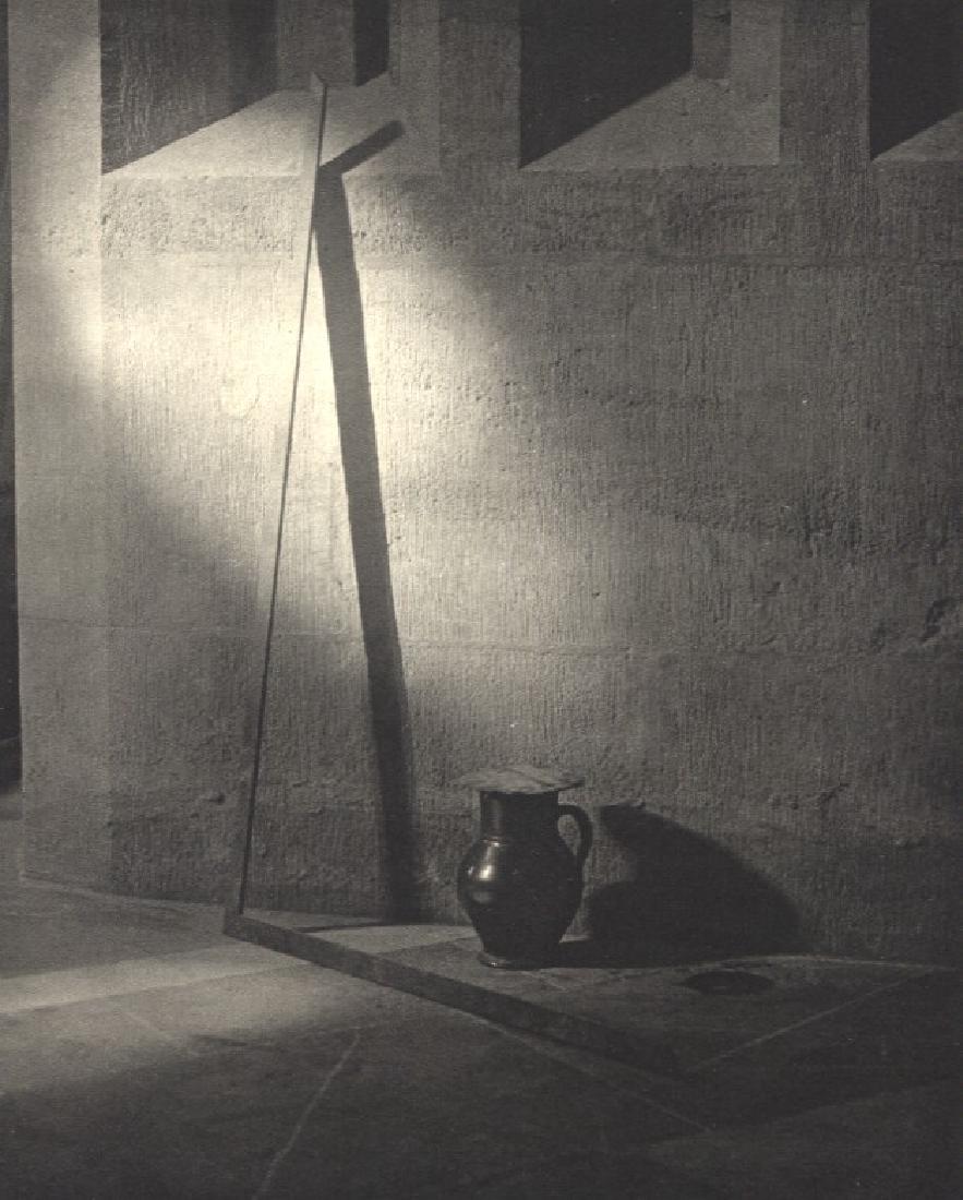 JOSEF SUDEK - Square: Artist: JOSEF SUDEK Print Title: Square Printing Date: 1931 Medium: Sheet-fed Gravure Printed in Prague Image Size approx. 6" x 7.5" Josef Sudek (1896–1976) Josef Sudek was a Czech photographer, bes