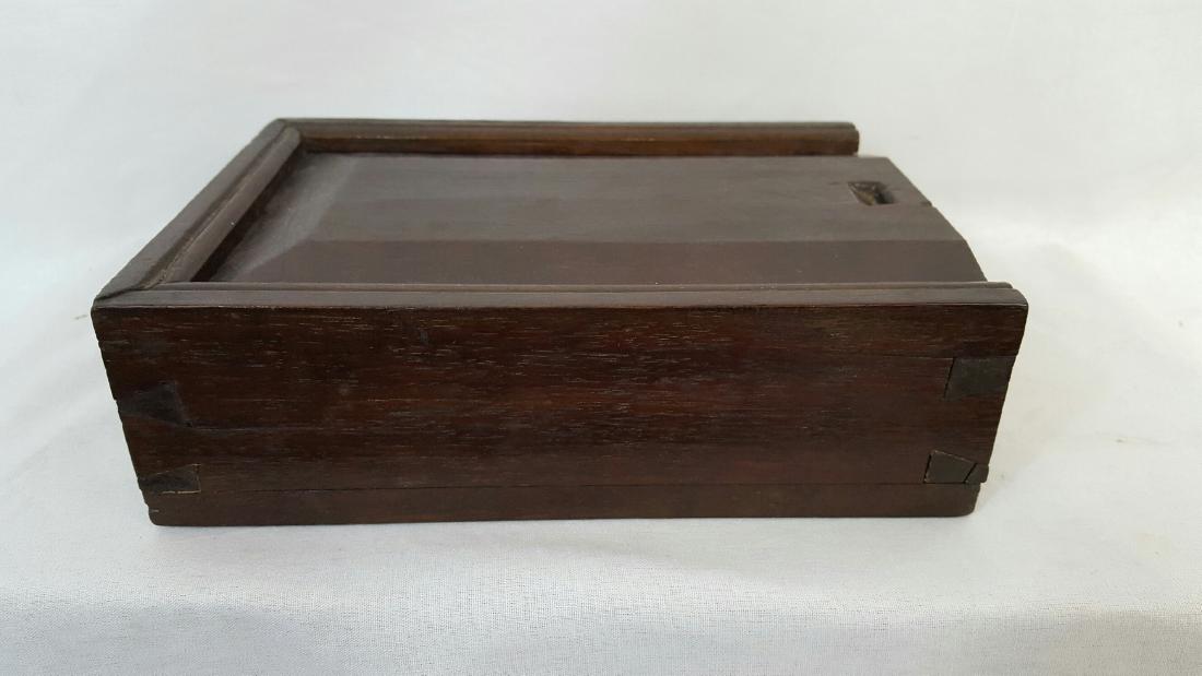 Pennsylvania Walnut Slide Lid Candle Box (1 of 5)