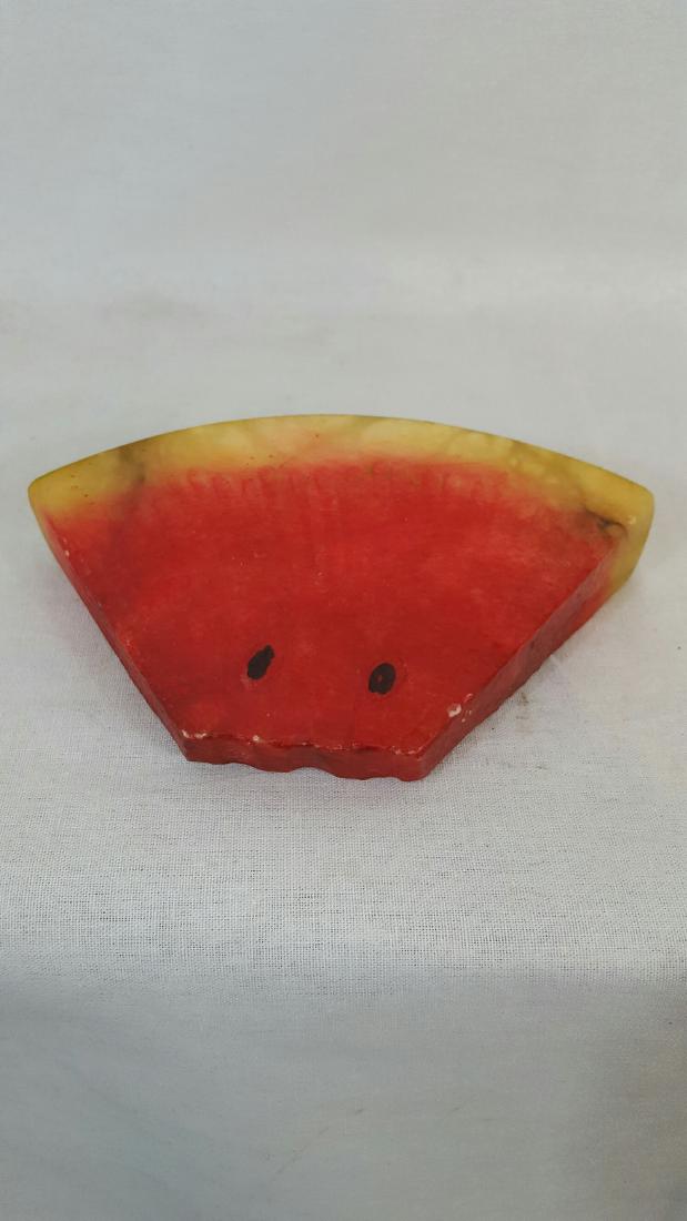 Alabaster Stone Fruit Watermelon Slice (1 of 4)