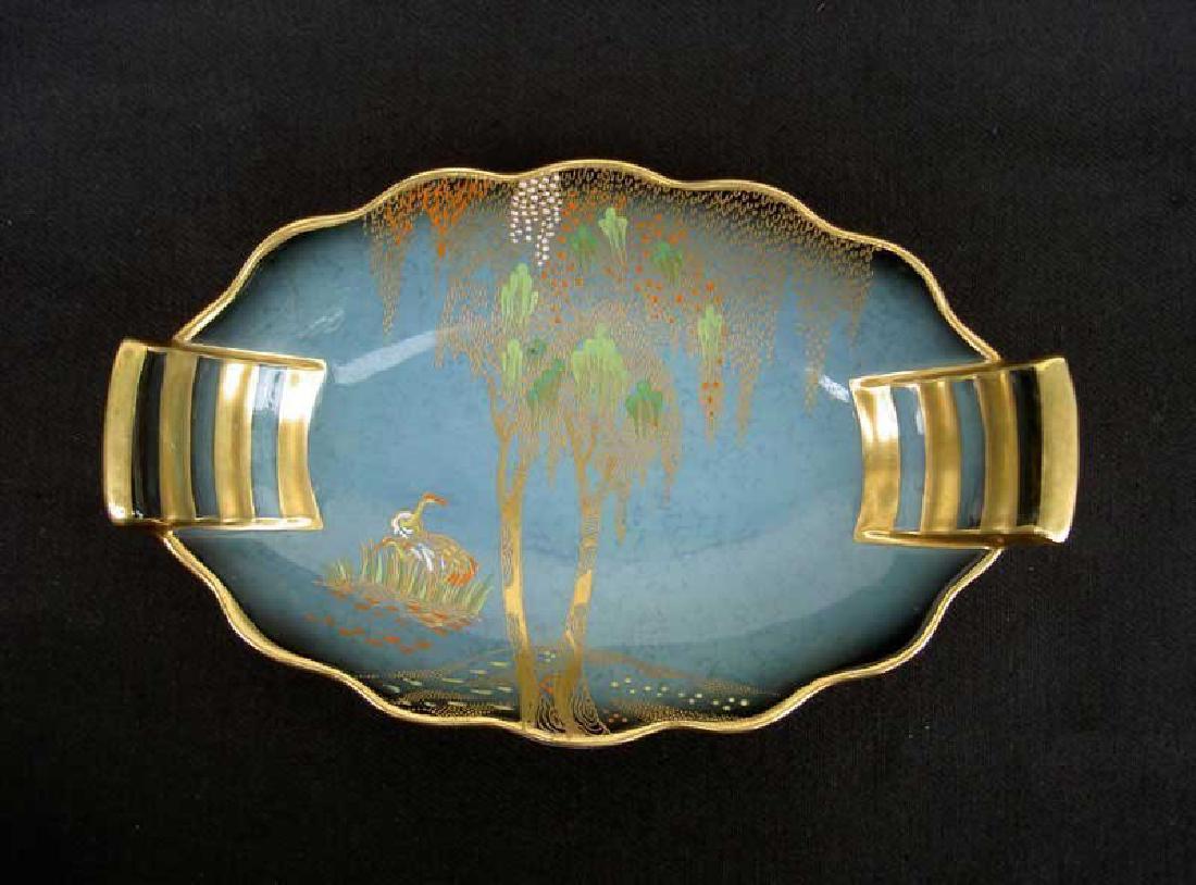 English Carlton Ware Bowl In The Cranes Pattern (1 of 3)