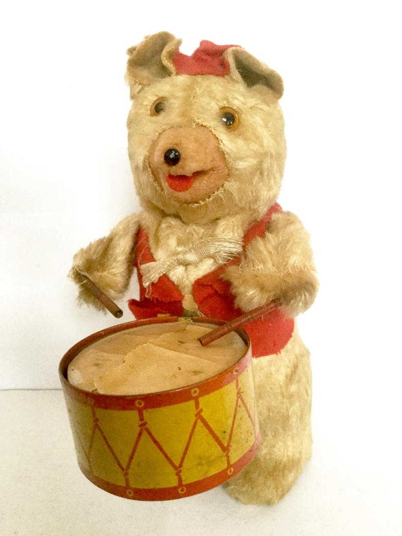 Drummer Bear Wind Up Toy (1 of 4)