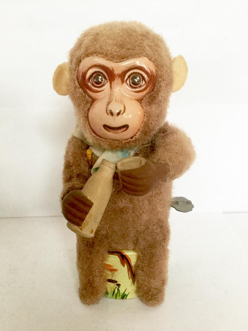 Drinking Monkey Wind Up Toy (1 of 3)