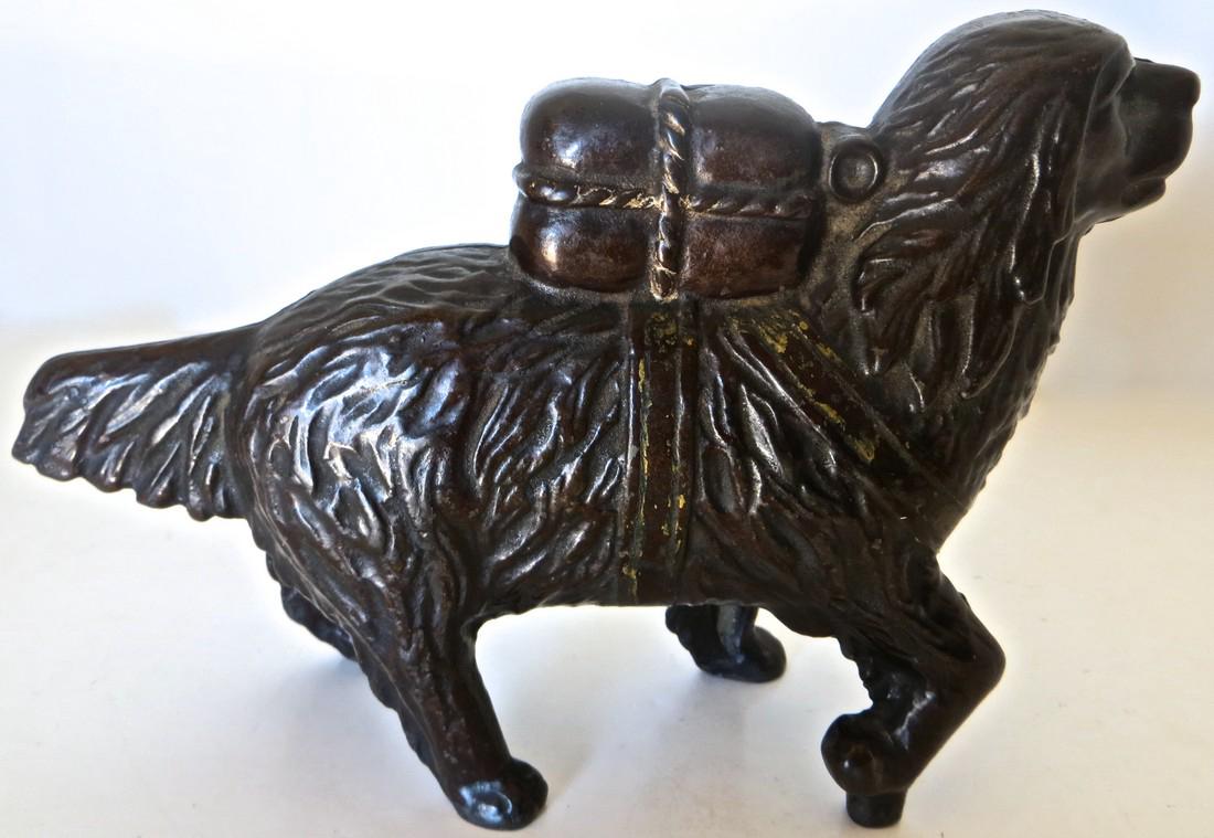 St. Bernard with Pack Still Bank (1 of 3)