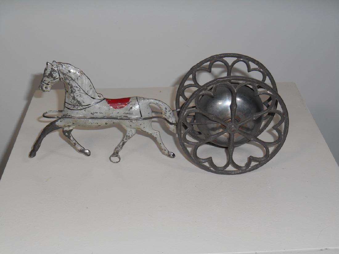 American Tin Small Bell Toy By Fallows Of Philadelphia (1 of 2)