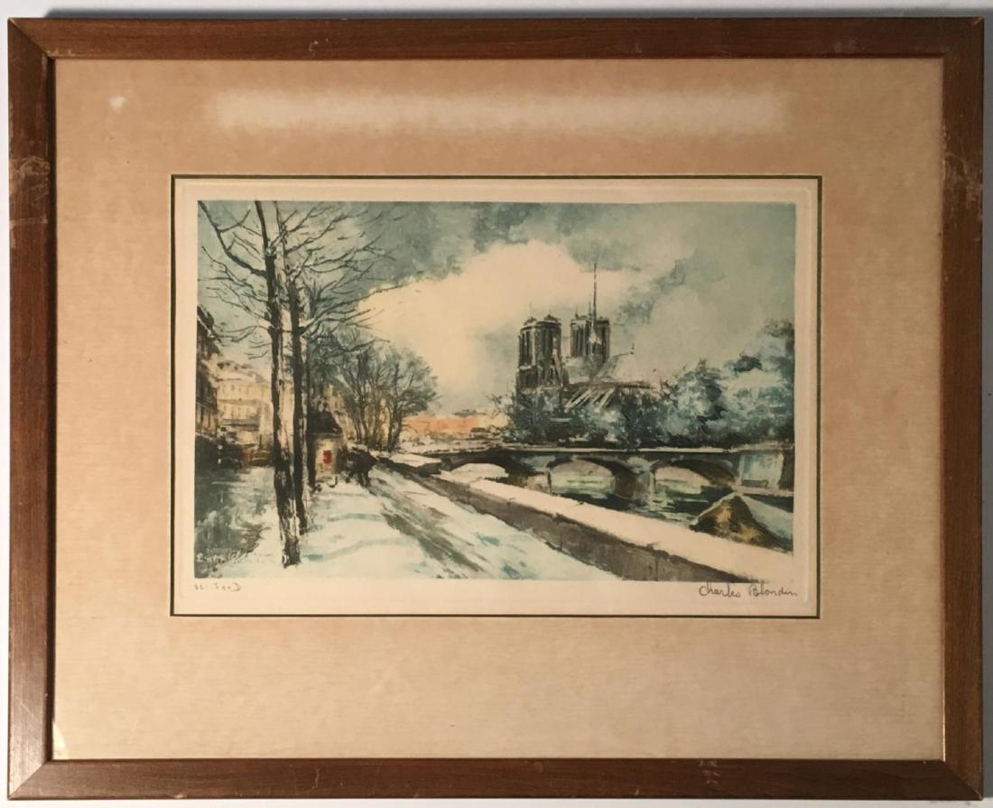 Charles Blondin: Seine & Notre Dame (1 of 4)