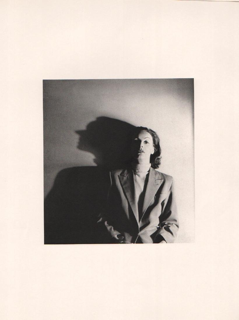 CECIL BEATON - Greta Garbo, 1946: Artist: CECIL BEATON Print Title: Greta Garbo, 1946 Medium: Heliogravure with tissue guard Printed in 1982, Italy Paper Size: 15 3/4 x 11 5/8 in Image Size: 6.75" x 7". Cecil Beaton was an English fas