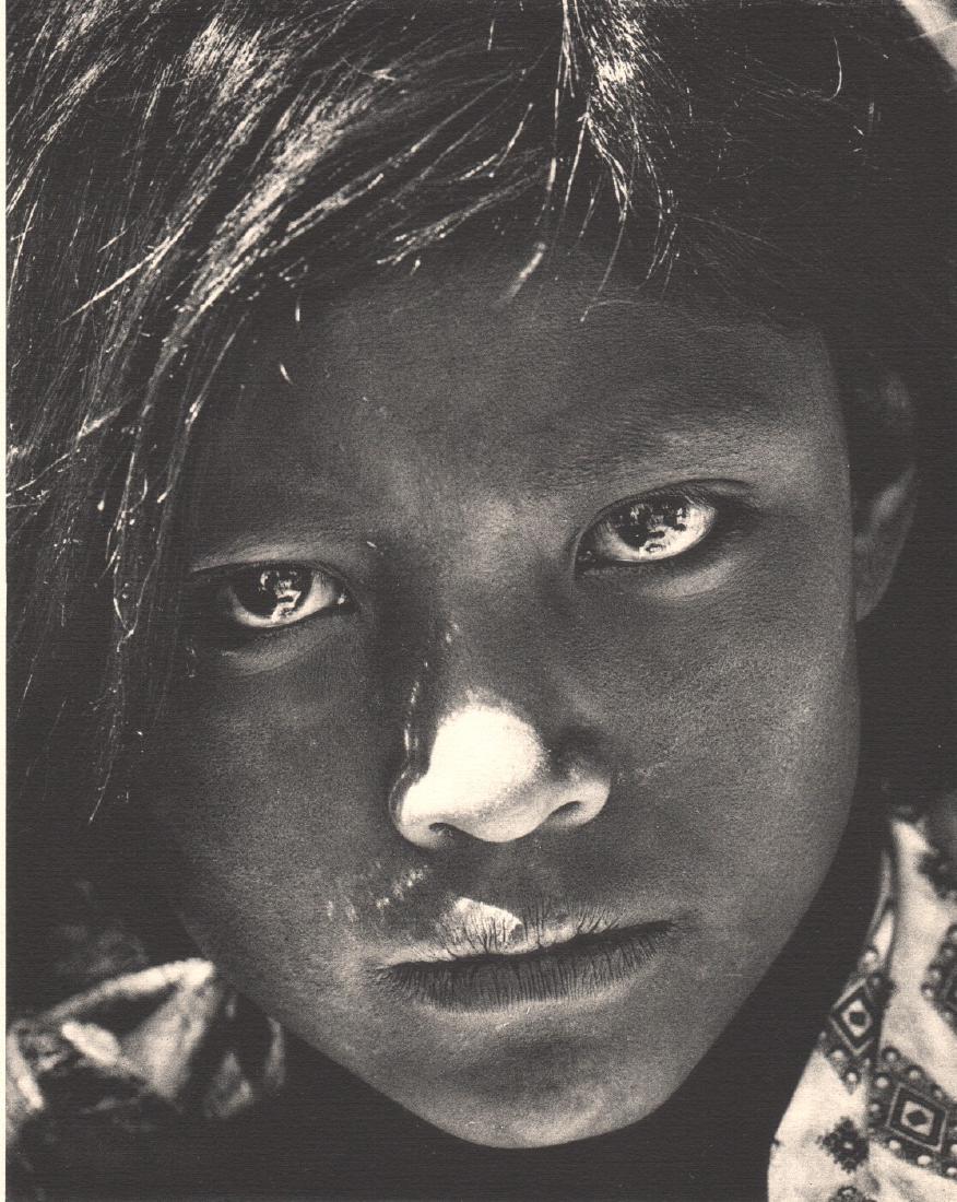 ANTON BRUEHL - Dolores, Mexico: Artist: ANTON BRUEHL Print Title: Dolores, Mexico Medium: Collotype Printing Date: 1933 Printer: Photochrome Press, USA Limited Edition of 1000, unnumbered copy Image Size: 7" x 9" Image on uncoated f