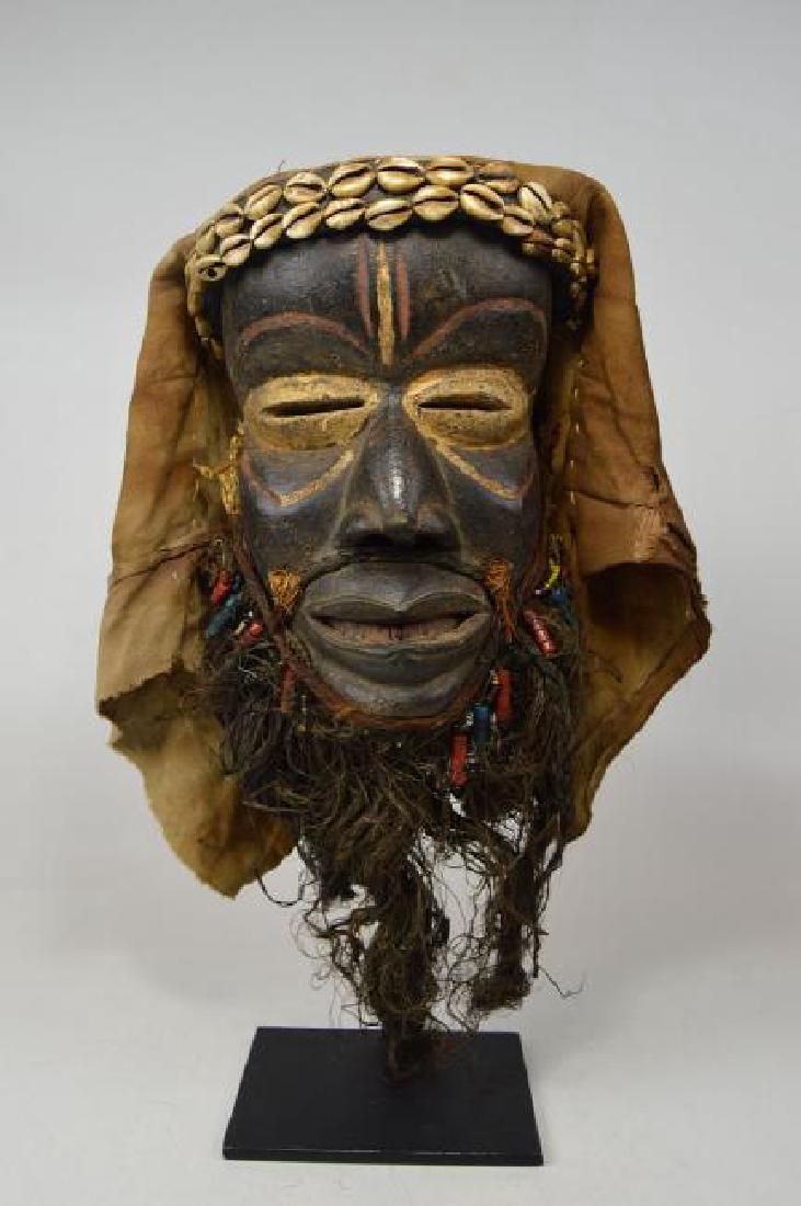 Dan African Mask With Headdress (1 of 7)