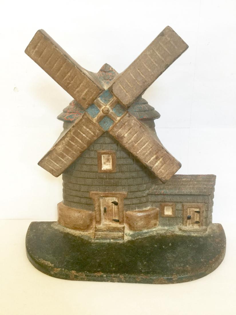 Windmill Doorstop by Hubley (1 of 4)