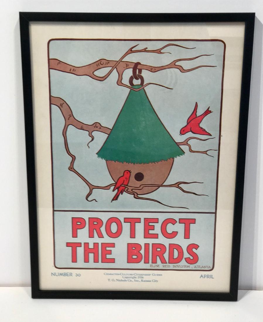 Protect the Birds Character Culture Citizenship Poster (1 of 2)